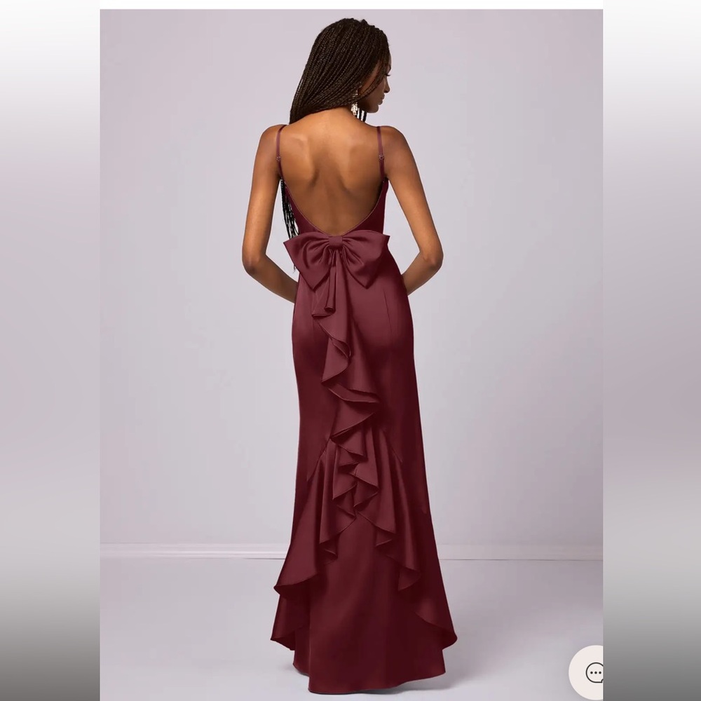 Azazie Cabernet Wedding Dress